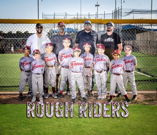 Rough Riders Team 8x10